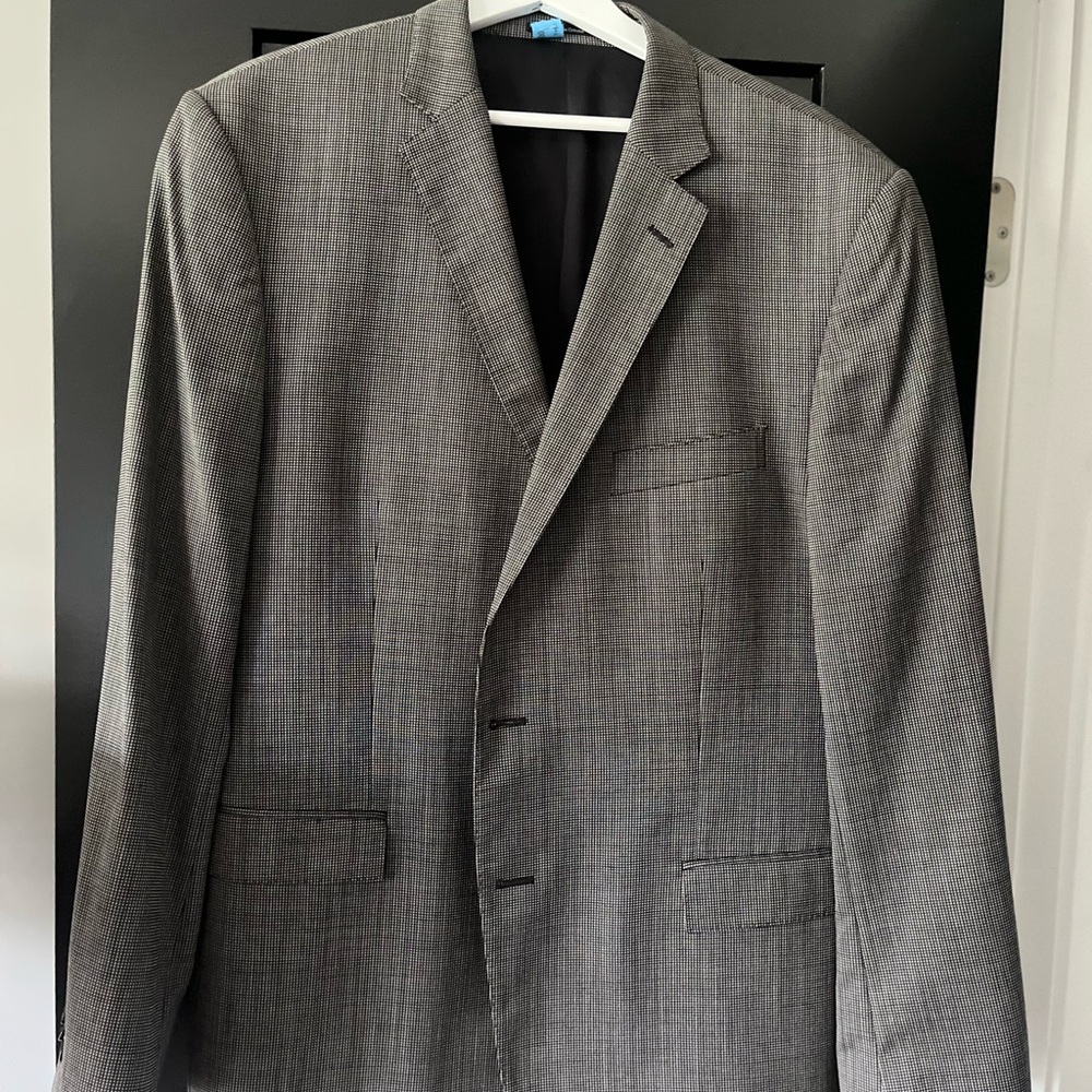 Versace Collection black & cream Suit Jacket